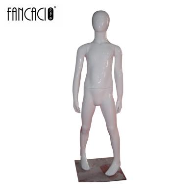 China Full body faceless children mannequin for window display clothes mannequin children mannequin with egg head k-4E for sale