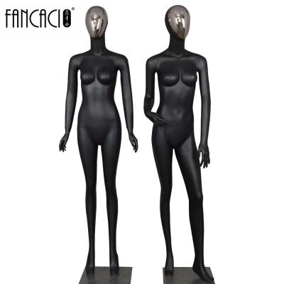 China Female Mannequin Fiberglass Ghost Full Stand Mannequin Body Window Display Maniqui for sale