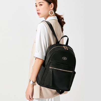 China Anti Theft Backpacks Korean Fashion Women Bag Zipper Traveling Backpack for sale