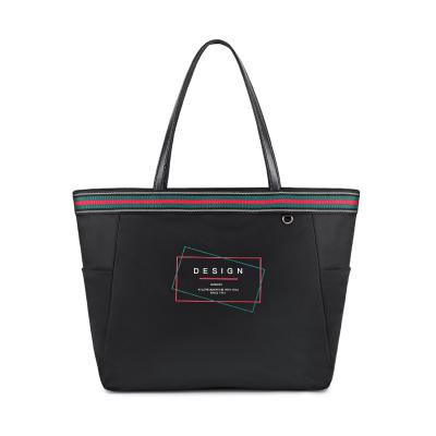 China New Fashion Nylon Convenient Tote Bag Women Soft Bag Office Convenient Customized Handbags for sale