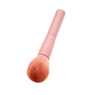 China Angular Blush Custom Makeup Brush Set Small Wood Base Brush Double Sided Makeup Brushes for sale