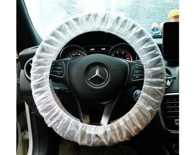 China China Factory Perfect Fit Nonwoven Fabric Car Steering Wheel Cover for sale