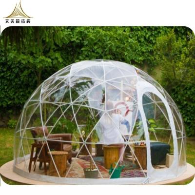 China Transparent Garden Dome Geodesic Dome Tent Waterproof/Flame Retardant Heat/UV PVC Custom Outdoor Event for sale