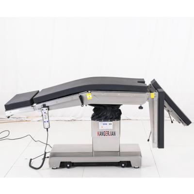 China KDT-Y09B (GK) Steel Electrohydraulic OT Adjustable Height Stainless Steel Surgical Table for sale