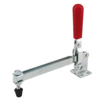 China Quick Release Industrial Vertical Grip Toggle Sling 396lbs/180KGS Holding Capacity Anti-Slip Red Long Hold Bar Slings 101D-150 for sale