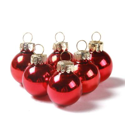 China Wholesale Christmas Glass Ball Christmas Decoration Shiny Colorful Glass Ball for sale