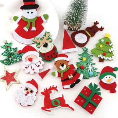 China Personalized Felt Christmas Decoration Personalized Diy Felt Little Kid Christmas Tree Decorations for sale