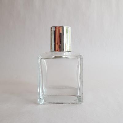 China Square Reed Diffuser Bottle 150ml Square Clear Reed Diffuser Bottle Glass Diffuser Bottles 200ml for sale