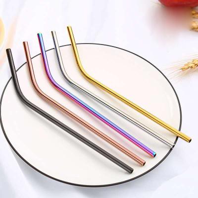 China Eco-Friendly Wholesale High Quality Disposable Stainless Steel Straw for sale