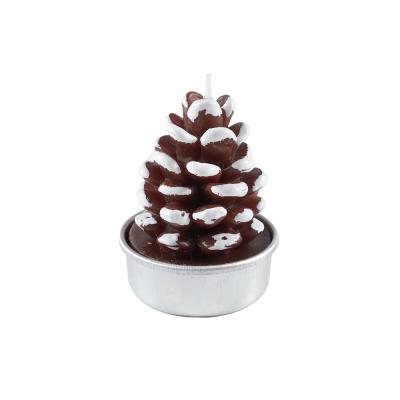 China Cheap Handmade Festival Christmas Tree Art Decorations Candle Set for sale