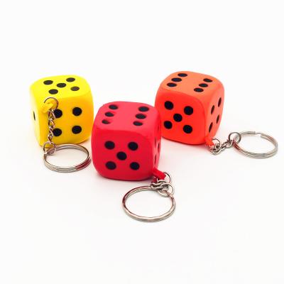 China NEW STYLE PU EFFORT PU STRENGTH BALL KEY BOUNCY BALL KEY CHAIN ​​key chain for sale