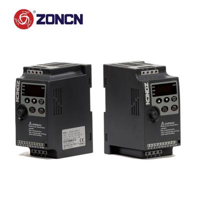 China Mini VFD Inverter NZ100 Series Of ZONCN 220v Single Phase Variable Frquency Drive 1hp 2hp for sale