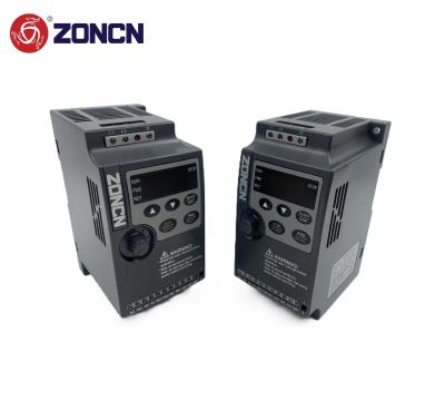 China ZONCN Cheap Mini VFD Inverter NZ100 VSD 220v 0.75kw 1.5kw 2.2kw for sale