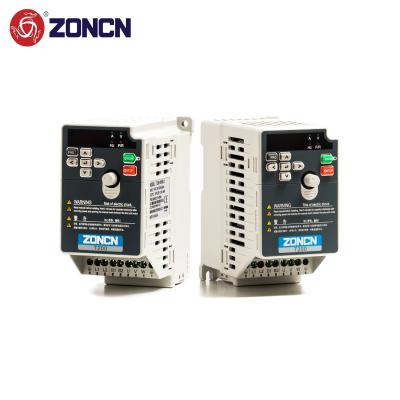 China Inversor VFD 220v Motor de fase única 50hz 60hz VSD 0,75kw 1,5kw en venta