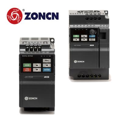 China VFD Inverter ZONCN Frequency Converter 220v 380v Variable Frequency Drive for sale