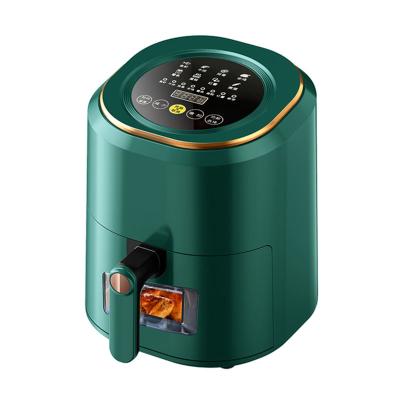 China Easy Operation 2023 1360W Window Touch Screen Digital 4.5L Air Fryer Air Fryer Easy Visible Non Sticky Oven for sale