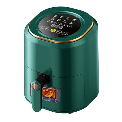 China Easy Operation 2023 1360W Window Touch Screen Digital 4.5L Air Fryer Air Fryer Easy Visible Non Sticky Oven for sale