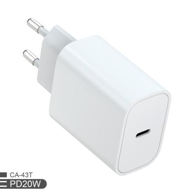 China PD Charger Adaptors 18W 20W 30W USB Type-C Travel Adapters Fast Charging Gan Power Adapter for Smart Phone for sale