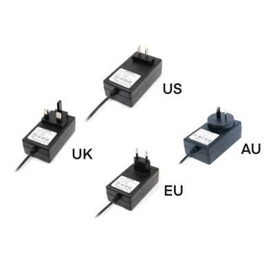 China GS CB Ac Dc Adapter Battery Charger Switching Power Supplies 24V 0.5A 1A 2A 3A 4A 5A OEM ODM Plug in Electrical Appliance 89%min for sale