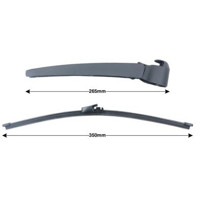 China SEAT IBIZA 2013 year KRBA-S514 windshield wiper arm and rear blade assembly for SEAT IBIZA 2013 year 350mm blade and 265mm arm for sale