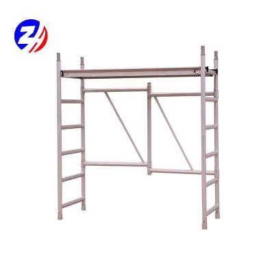 China Industrial 2 6 Steps Aluminum Scaffolding Folding Aluminum Type Upgrade Prices Max Silver Aluminum Color SLadders and caffold scaffolds for sale