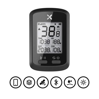 China Outdoor Fitness Bicycle Computer XOSS Waterproof Road Bike Bluetooth ANT+ Cycling Computer 48*75*19MM for sale