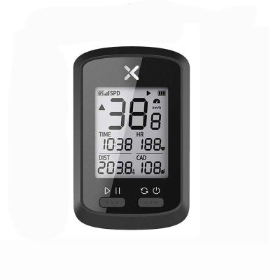 China Alluminum Plastic XOSS Allo+ G Plus Wireless Bike Tachometer ANT Connection With Heart Rate And Cadence Sensors GPS Bike Computer for sale