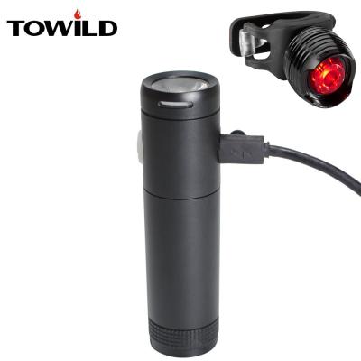 China Cycling Outdoor Cycling MTB Mounting 750 Lumens Bike Light Set IPX6 Waterproof USB Rechargeable Bicycle Lights Set for sale