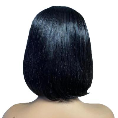 China Hot Selling Straight Glueless Custom Made Bob Wig Lace Front Pixie Cut Straight Lace Front Virgin Hair Wig Hd Lace Wig for sale