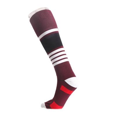 China Breathable Custom Non-Slip Sports Basketball Soccer Anti Slip Terry Thermal Tube Socks Adult Sports Grip Socks for sale