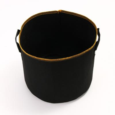 China Breathable Frontier Manufacturers Wholesale 10 Gallon Black Round American Planting Bags & Felt Planting Bags for sale