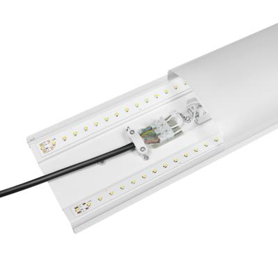 China IP40 Linear LED Batten Light 2FT 4FT 5FT LED 3 Ends Wiring Harness Linear Led Batten for sale