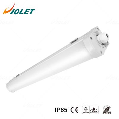 China IP65 warehouse water proof led batten lighting 19W 35W 50W 130LM/W 4000K 2FT 4FT 5FT for sale