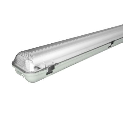 China Hot Sales Ip65 Ik08 Triproof Warehouse Light T8 Led Tube Vapour-tight Light Fixtures For Industrial for sale