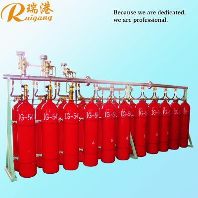 China 80L Non Polluting IG541 Fire Suppression System 15MPa Inert Gas Extinguishing for sale