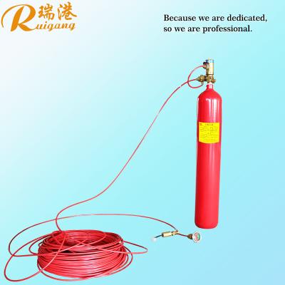 Cina Tubo di rilevamento del fuoco di avvio automatico con 12 kg Fm200 Capacità 20L Volume 2.5MPa Pressione di stoccaggio in vendita