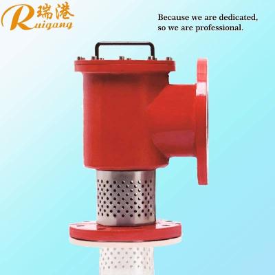 China Standing Foam Chamber Storage Tank With Flanged Inlet Connection For 3-6 Bar Working Pressure for sale