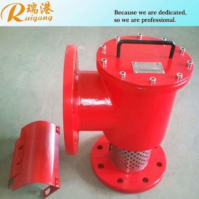 China 429 K Flanged Vertical Mount Carbon Steel Foam Chamber Nominale doorstroming 16L Te koop