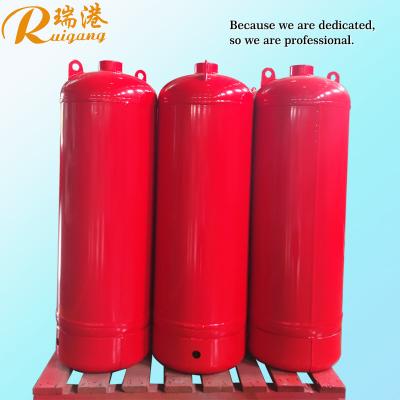 China 70L Capacity Fm 200 Fire Extinguishing System Cylinder Wall Thickness 4.7mm for sale