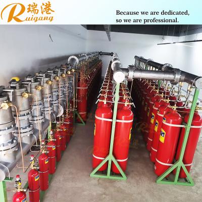 China Automatic FM 200 Enclosed Flooding Piping Extinguishing System for sale