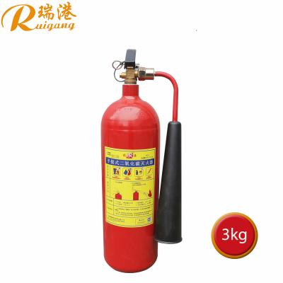 China 17.6MPa Max. Working Pressure Fire Extinguisher with Pressure Gauge in Red Color for sale