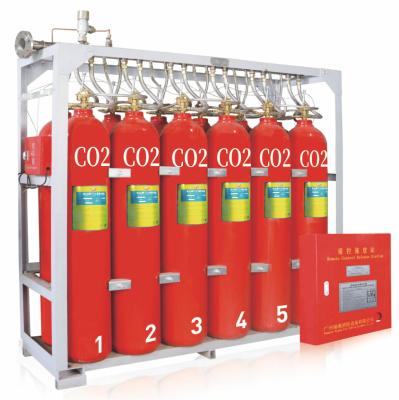 China 8L/10L/12L/20L/40L/68L The Marine Fire Extinguishing System Red Manual Actuating Method for sale