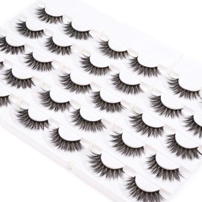 China Drametic Super Premium Seller Vegan Long Fluffy Mink Lashes Korean Silk Faux Mink Eyelashes for sale