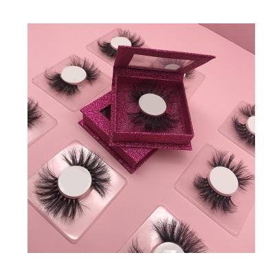 China Factory 100% Real Siberian 5d Mink Eyelashes Super Dramatic Long Lead Strip Eyelashes for sale