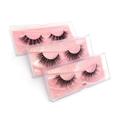 China FLUFFY Cruelty Free Vegan Mink Like Lashes Mink Lashes Tapered Seller for sale