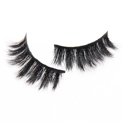 China Wholesale Premium Box Lash With Custom Strip Natural Soft Eyelash Horse Hair Band Eyelash for sale