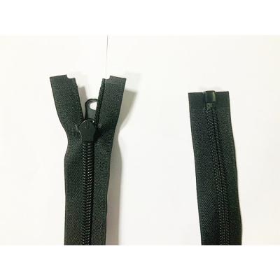 China Viable Rainbow Nylon Zipper Wholesale 5# Wholesaler Fine Quality Custom Design Open End Nylon Zipper for sale