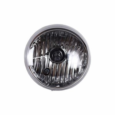 China ABS And PC Plastic Round Head Light Lamp Headlight Lamp Hi/Lo Lens 12V 35W Hi/Lo Bulbs Hi/Lo Beam Clear Plug P43T For Vespa LXV125 LXV150 for sale