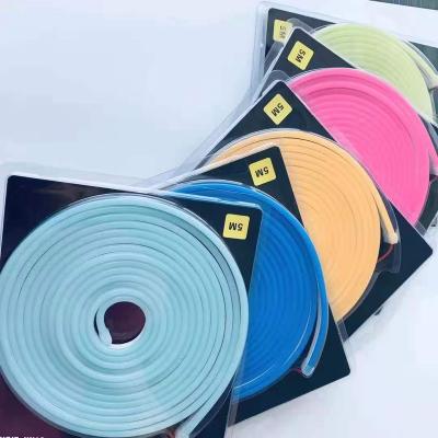 China 3D Hotel Neon Sign Extrusion Machine 8*16mm/16*12mm Silicon Tube Bendable Led Flexible Neon Strip Light Led Neon Flex for sale