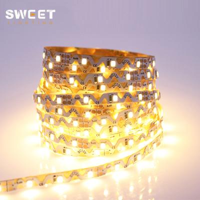 China 3d signage 12V S style flexible 12v ip65 6mm wide 60LEDS SMD2835 8mm PCB s shape led strip for sale